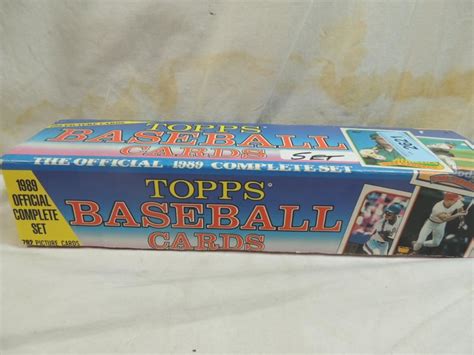 A sealed factory <strong>set</strong> has a <strong>value</strong> of about. . 1989 topps baseball cards complete set value